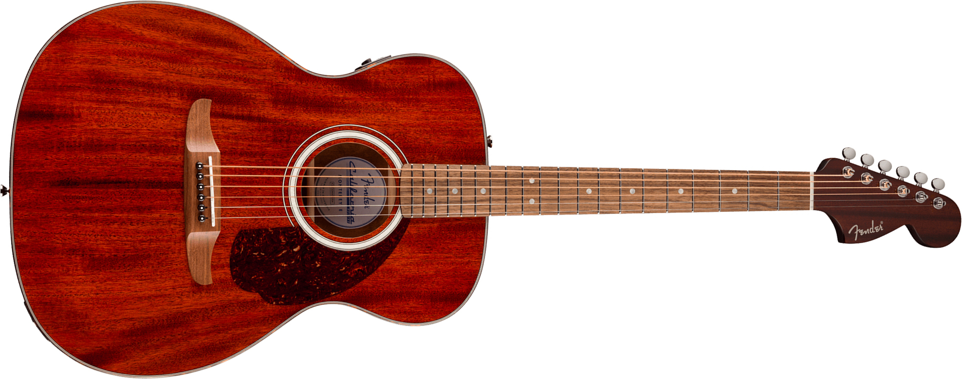 Fender Monterey Deluxe Mahogany E California Orchestra Om Tout Acajou Noy - Natural - Folk-Gitarre - Main picture