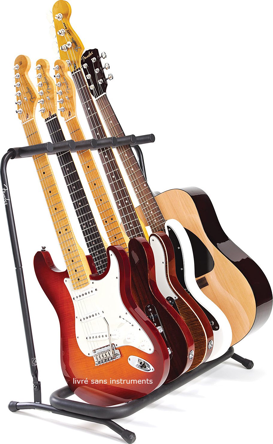 Fender Multi Folding 5 Guitar Stand - - Gitarrenständer - Main picture