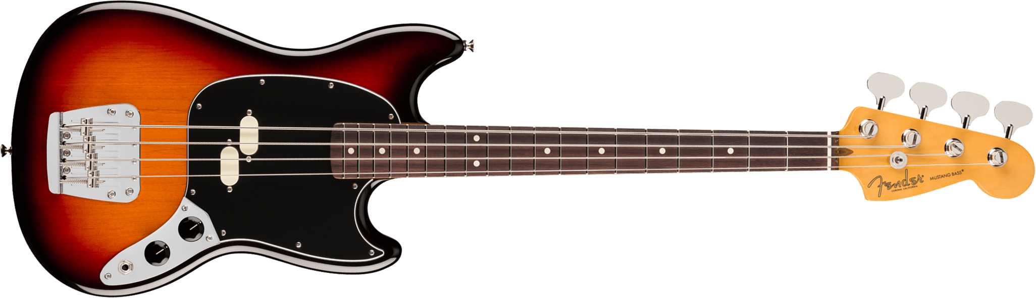 Fender Mustang Bass Classic American Pro Usa Shsc Rw - 3-color Sunburst - Solidbody E-bass - Main picture