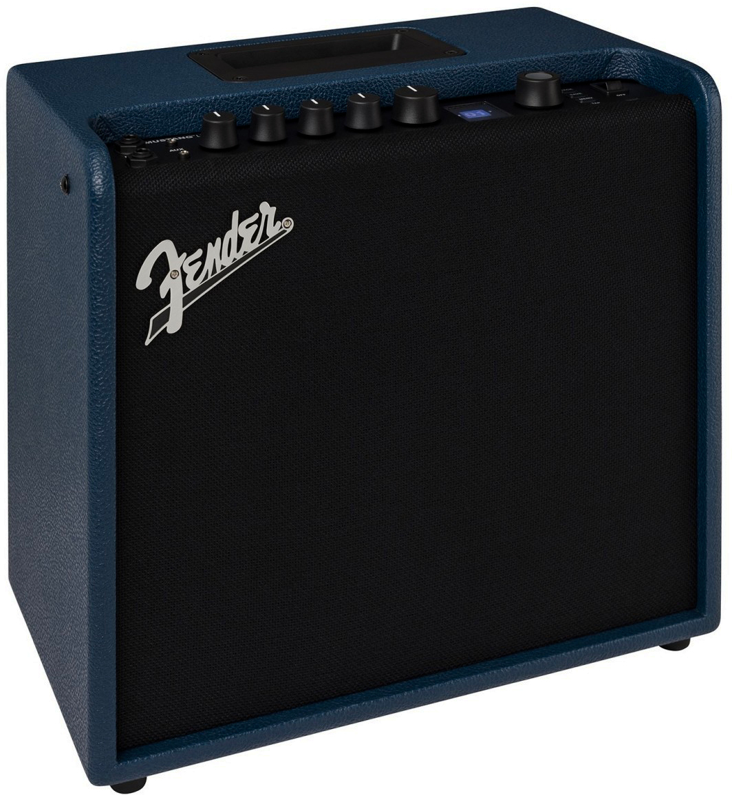 Fender Mustang Lt25 Ltd 25w 1x8 Navy Blue - Combo für E-Gitarre - Main picture