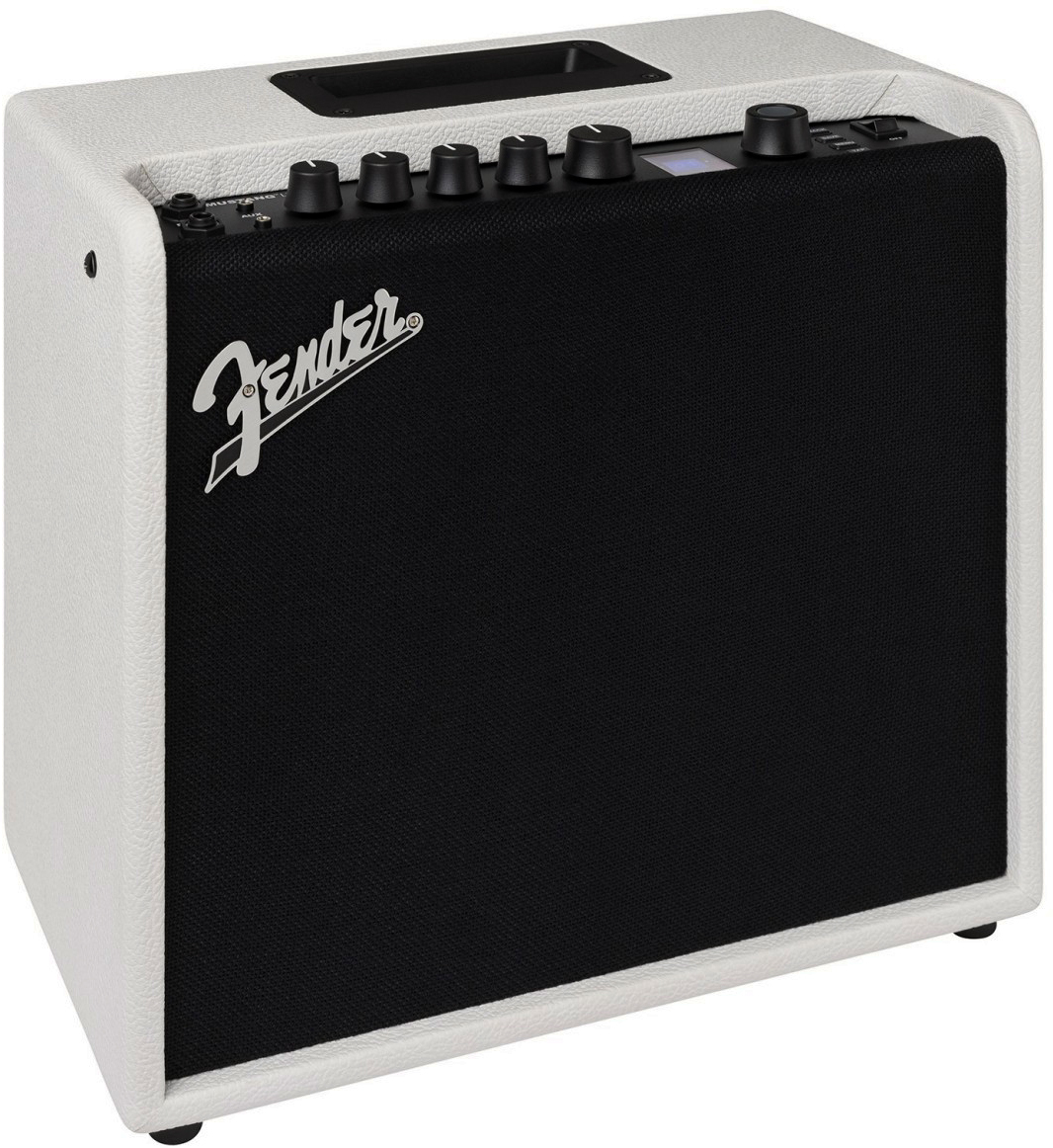 Fender Mustang Lt25 Ltd 25w 1x8 Snow White - Combo für E-Gitarre - Main picture