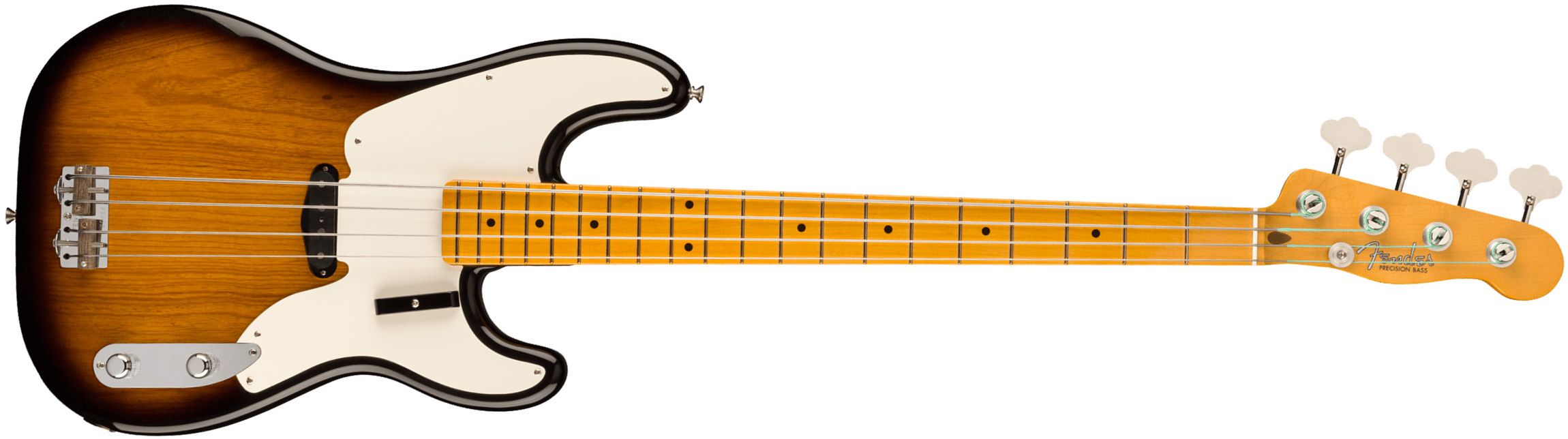 Fender Precision Bass 1954 American Vintage Ii Usa Mn - 2-color Sunburst - Solidbody E-bass - Main picture