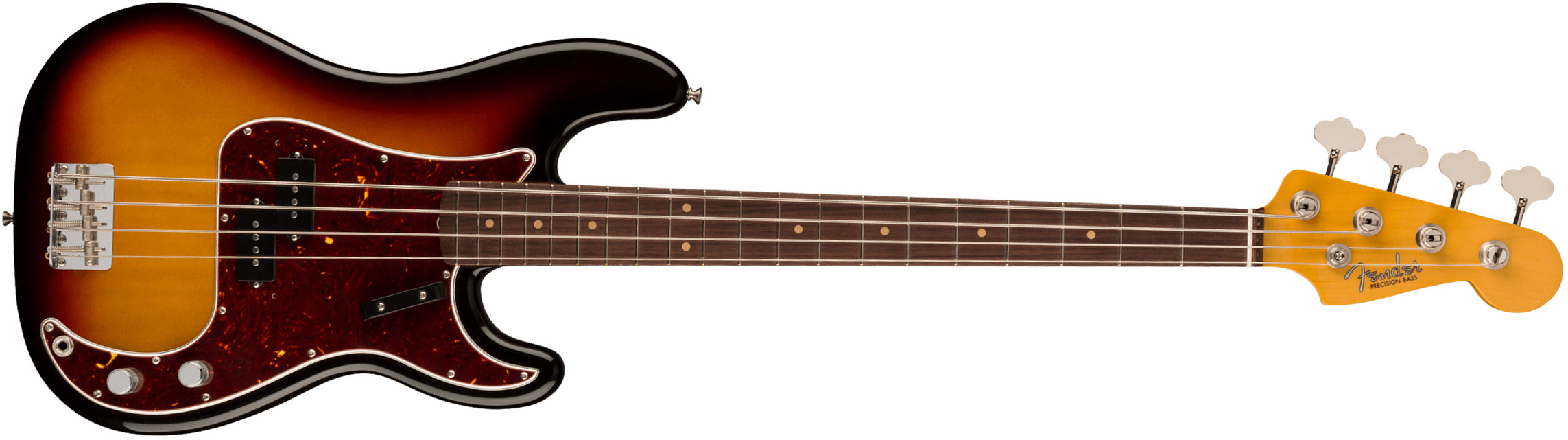 Fender Precision Bass 1960 American Vintage Ii Usa Rw - 3-color Sunburst - Solidbody E-bass - Main picture
