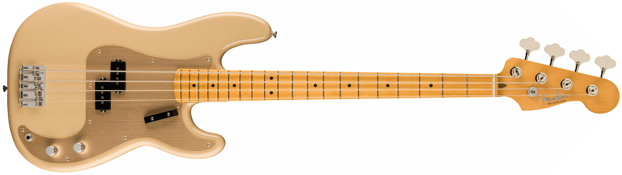 Fender Precision Bass 50s Vintera Ii Mex Mn - Desert Sand - Solidbody E-bass - Main picture