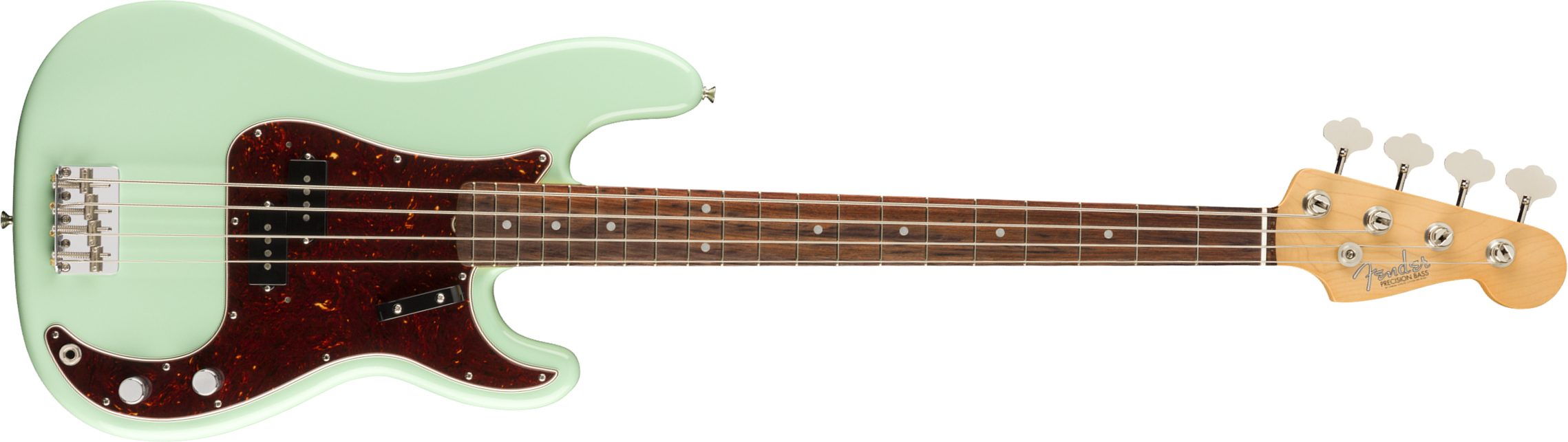 Fender Precision Bass '60s American Original Usa Rw - Surf Green - Solidbody E-bass - Main picture
