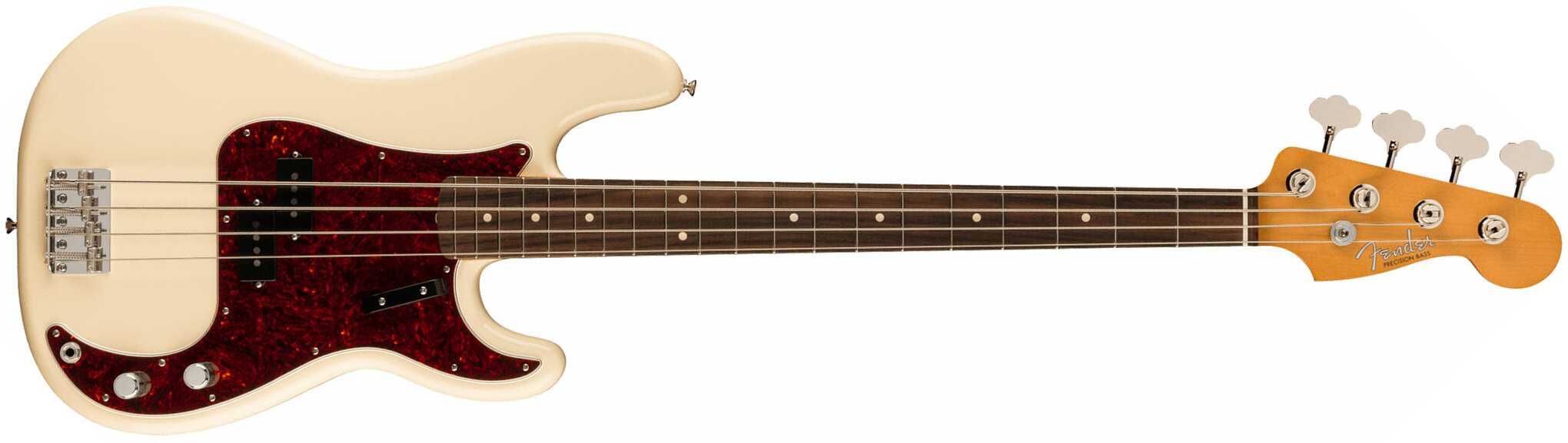 Fender Precision Bass 60s Vintera Ii Mex Rw - Olympic White - Solidbody E-bass - Main picture