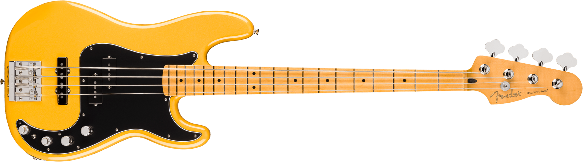Fender Precision Bass Active Player Ii Modified Mex Mn - Sunshine Yellow - Solidbody E-bass - Main picture