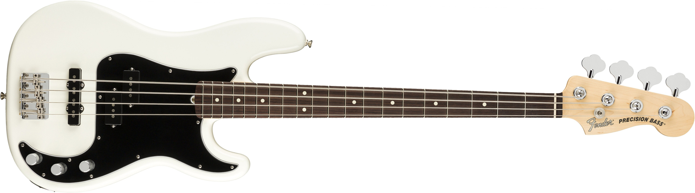 Fender Precision Bass American Performer Usa Rw - Arctic White - Solidbody E-bass - Main picture