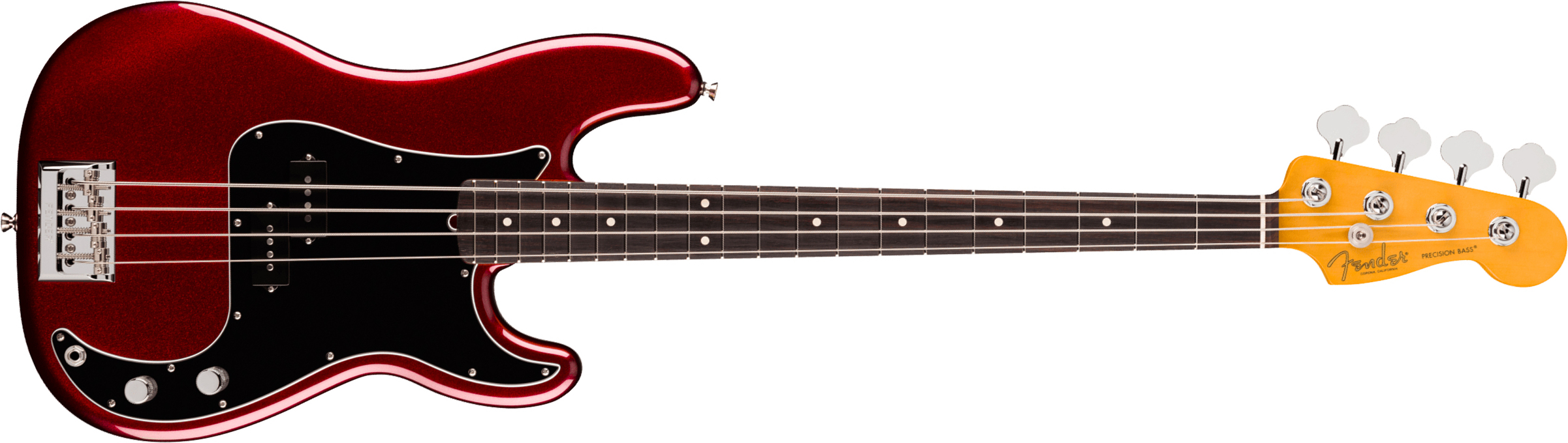 Fender Precision Bass American Pro. Usa Rw - Oxblood - Solidbody E-bass - Main picture