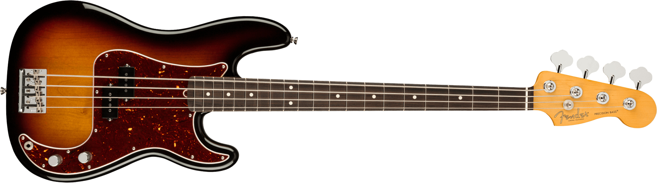 Fender Precision Bass American Professional Ii Usa Rw - 3-color Sunburst - Solidbody E-bass - Main picture