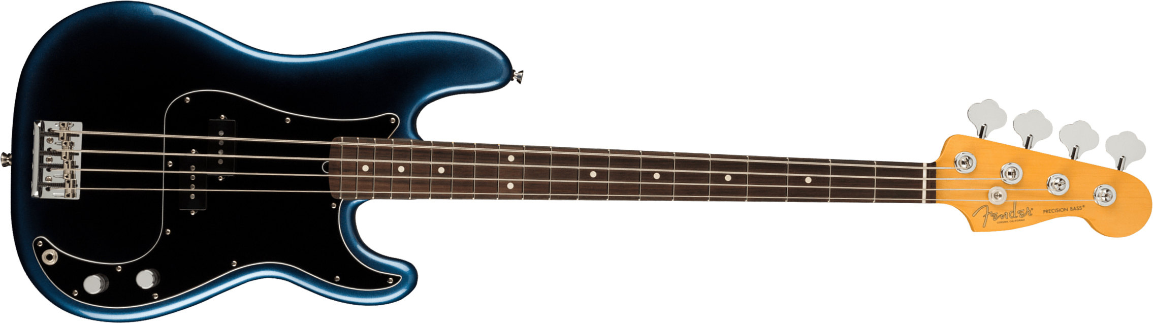 Fender Precision Bass American Professional Ii Usa Rw - Dark Night - Solidbody E-bass - Main picture