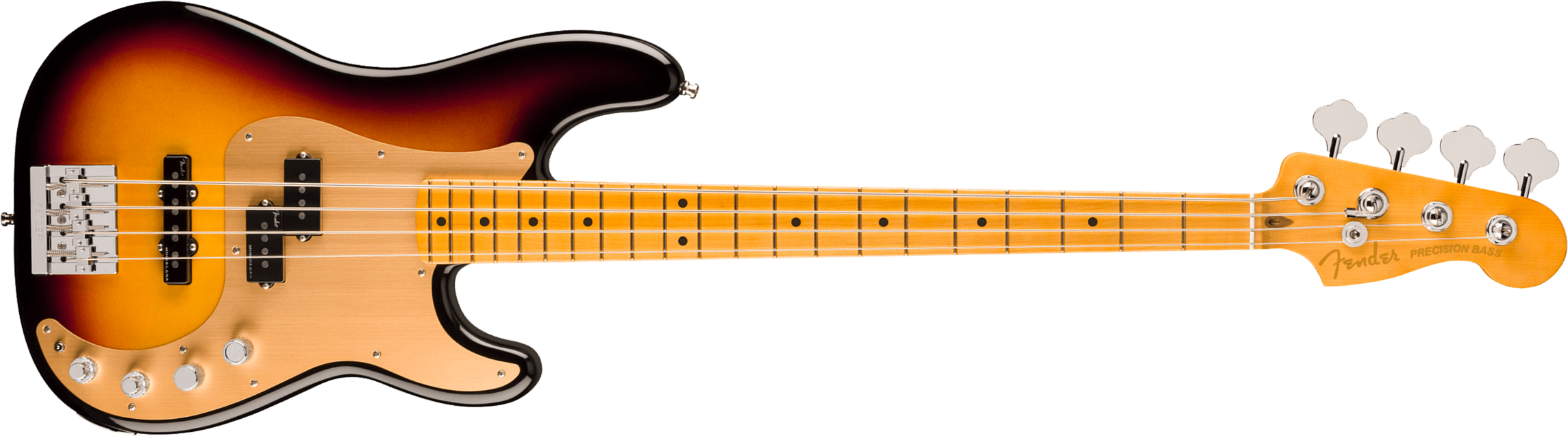 Fender Precision Bass American Ultra Ii Usa Active Mn - Ultraburst - Solidbody E-bass - Main picture