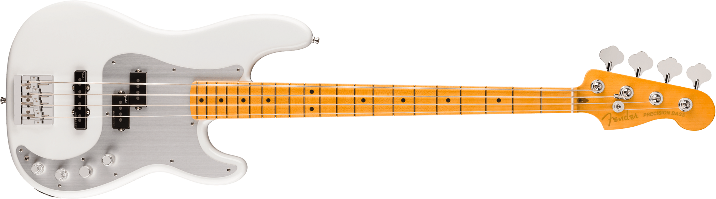 Fender Precision Bass American Ultra Ii Usa Active Mn - Avalanche - Solidbody E-bass - Main picture