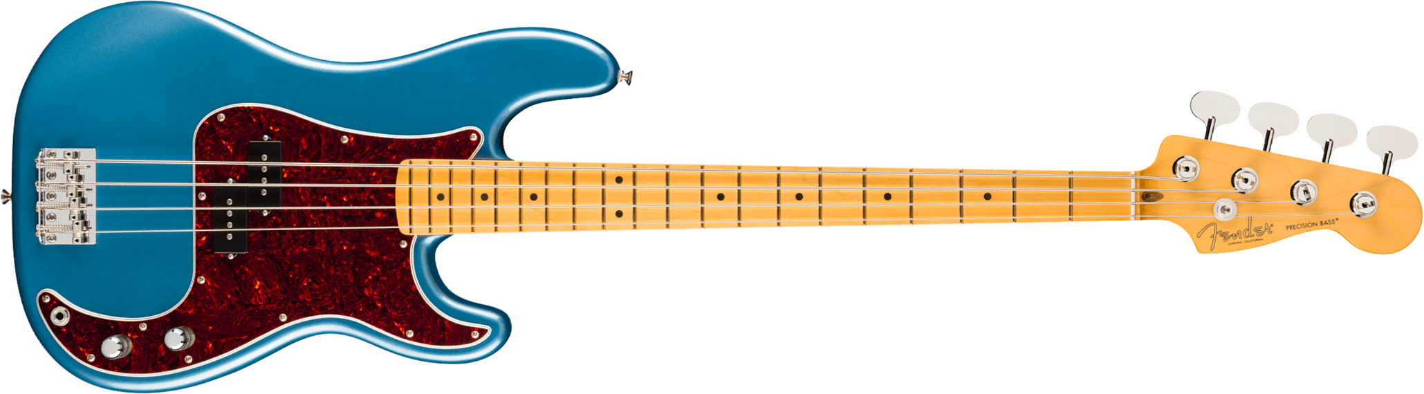 Fender Precision Bass Classic American Professional Usa Mn - Faded Lake Placid Blue - Solidbody E-bass - Main picture