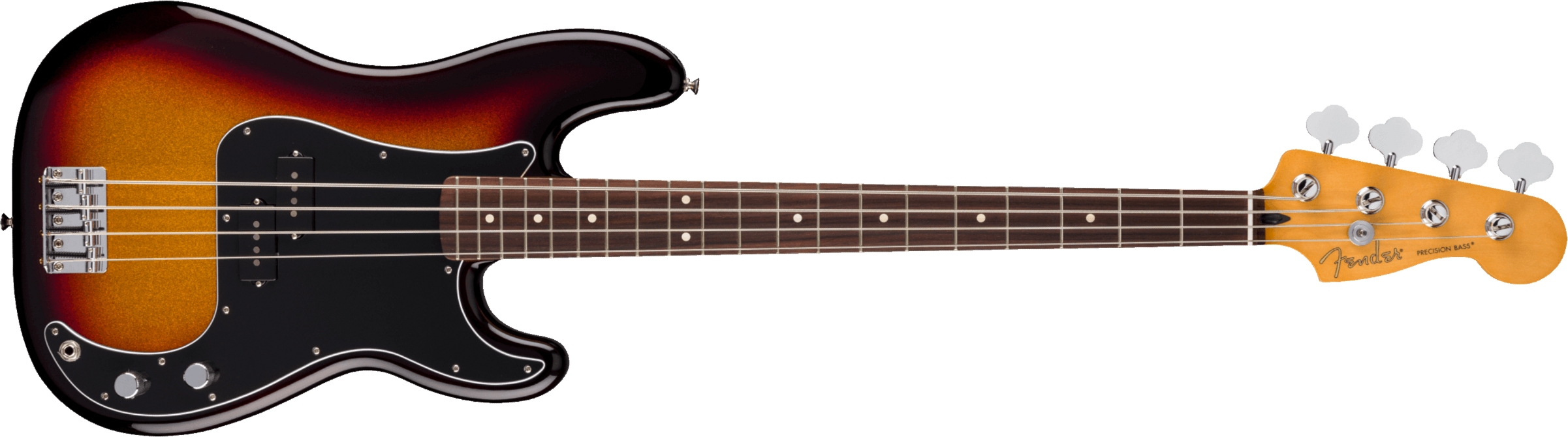 Fender Precision Bass Player Ii Ltd Mex Rw - Sparkle 3-color Sunburst - Solidbody E-bass - Main picture