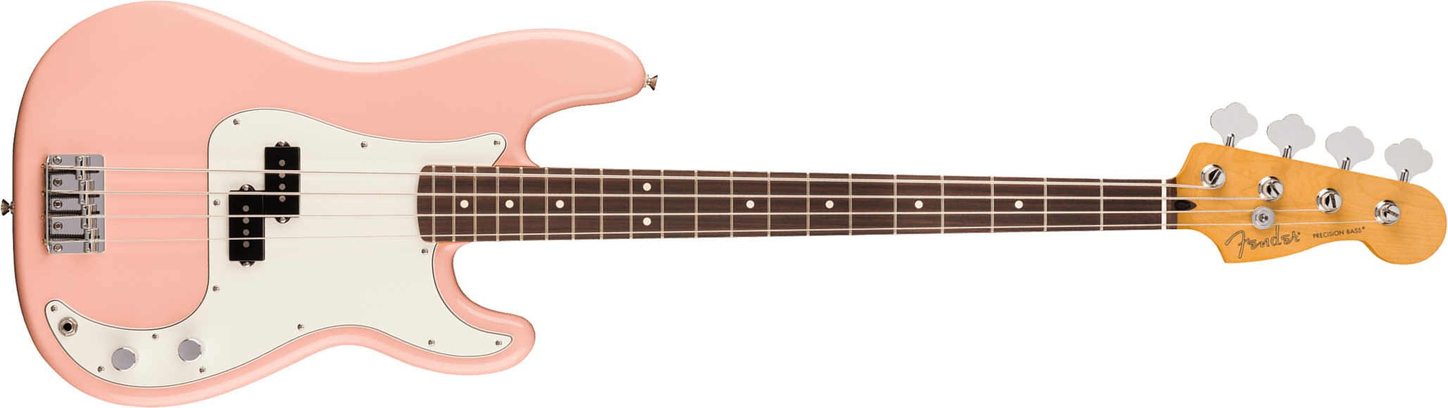 Fender Precision Bass Player Ii Mex Ltd Rw - Shell Pink - Solidbody E-bass - Main picture