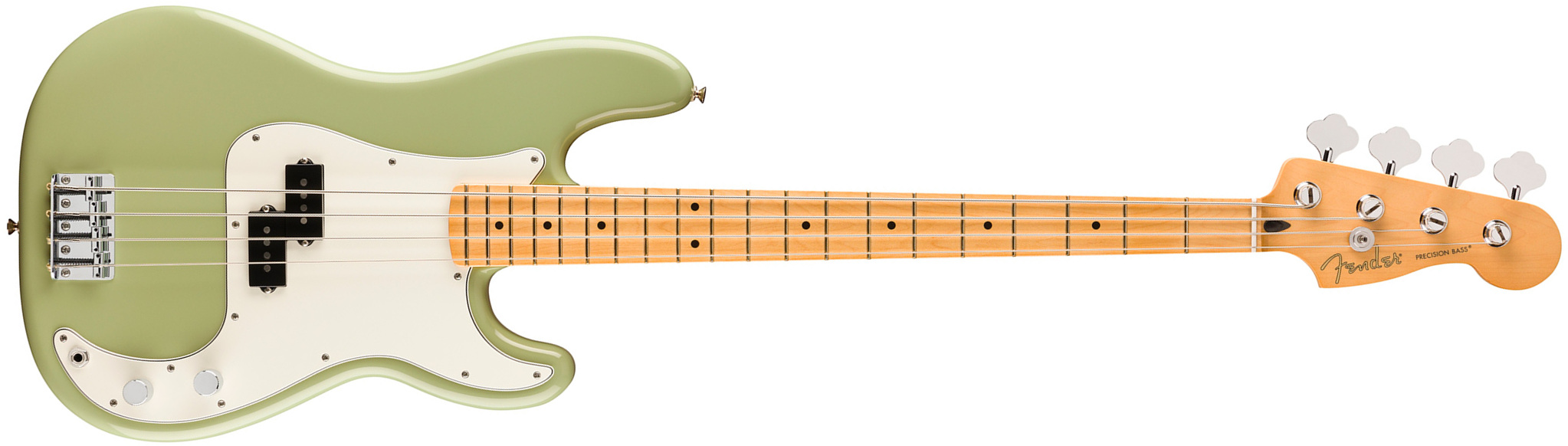 Fender Precision Bass Player Ii Mex Mn - Birch Green - Solidbody E-bass - Main picture