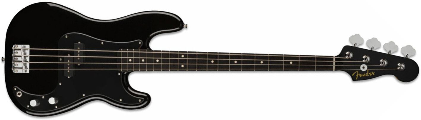Fender Precision Bass Player Ltd Mex Eb - Black - Solidbody E-bass - Main picture