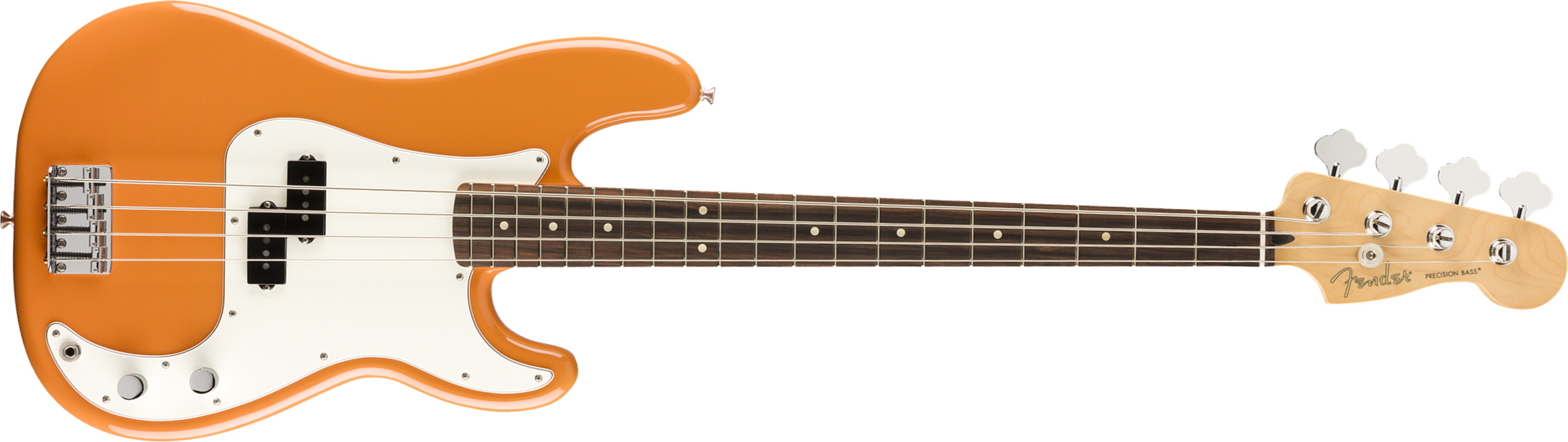 Fender Precision Bass Player Mex Pf - Capri Orange - Solidbody E-bass - Main picture