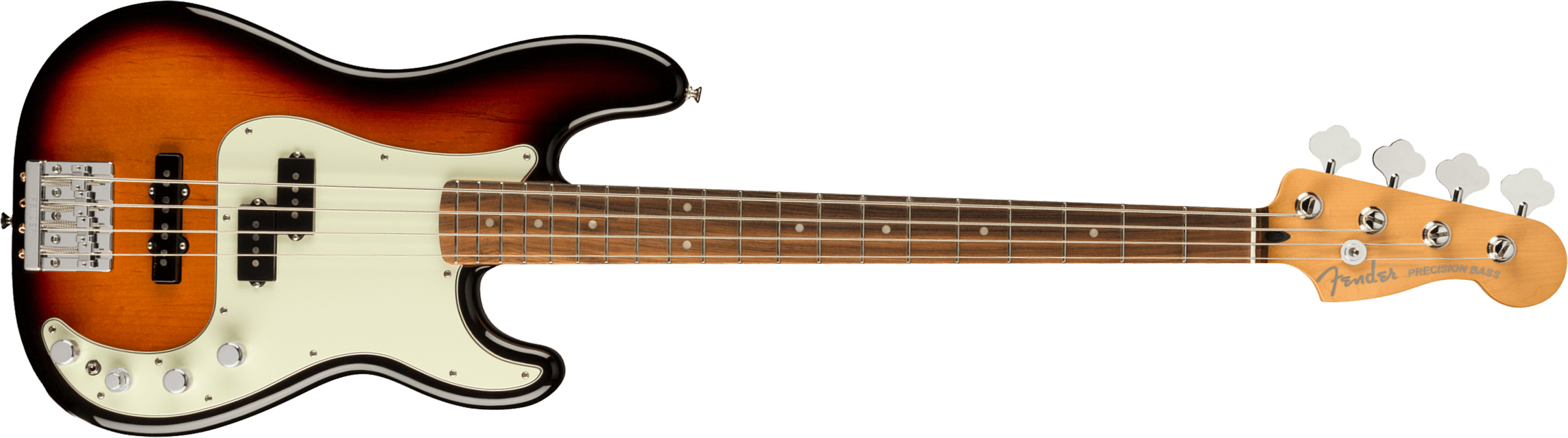 Fender Precision Bass Player Plus Mex Active Pf - 3-color Sunburst - Solidbody E-bass - Main picture