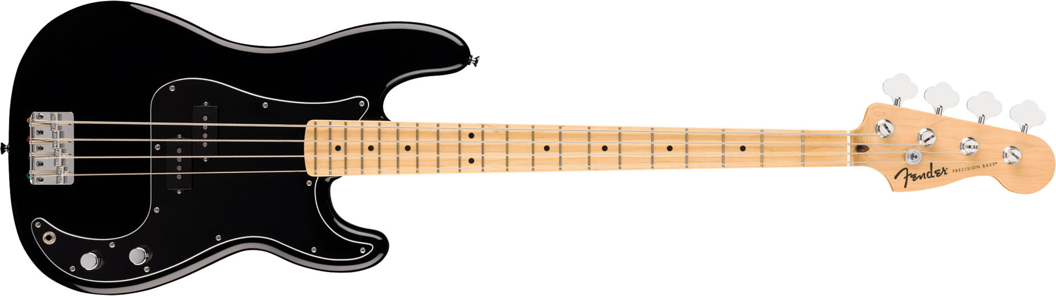 Fender Precision Bass Standard Ind Mn - Black - Solidbody E-bass - Main picture