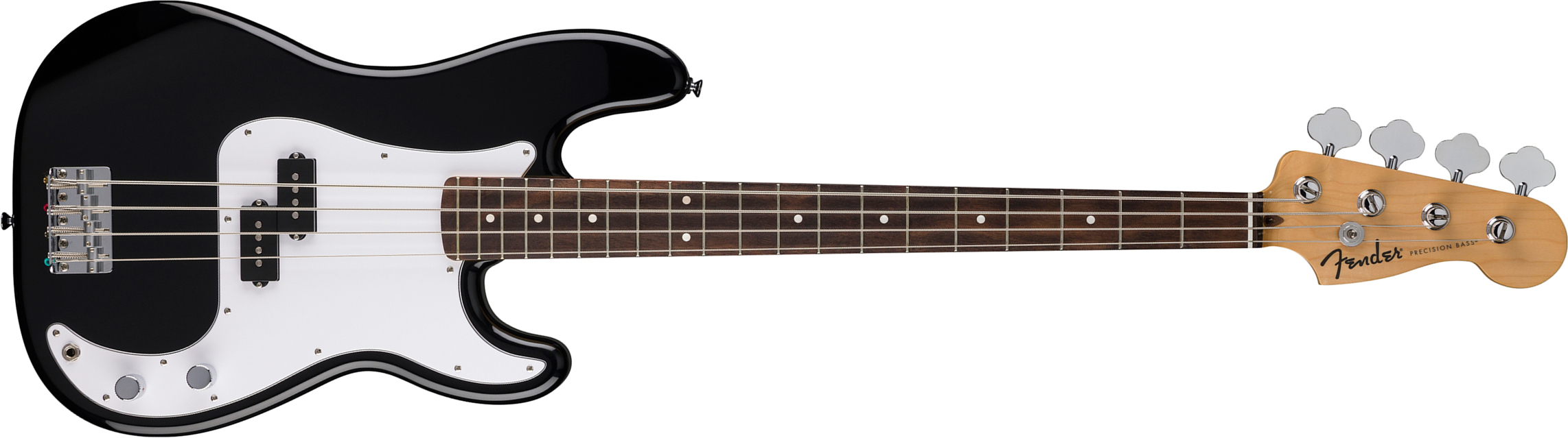 Fender Precision Bass Standard Mex Lau - Black - Solidbody E-bass - Main picture