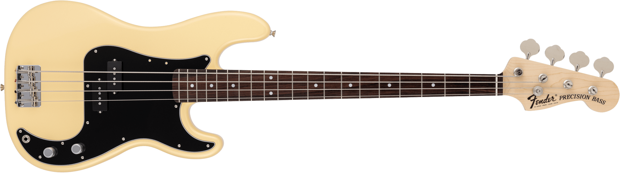 Fender Precision Bass Traditional 70s Jap 2s Trem Rw - Vintage White - Solidbody E-bass - Main picture