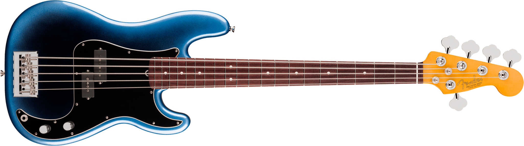 Fender Precision Bass V American Pro. Usa 5c Rw - Dark Night - Solidbody E-bass - Main picture