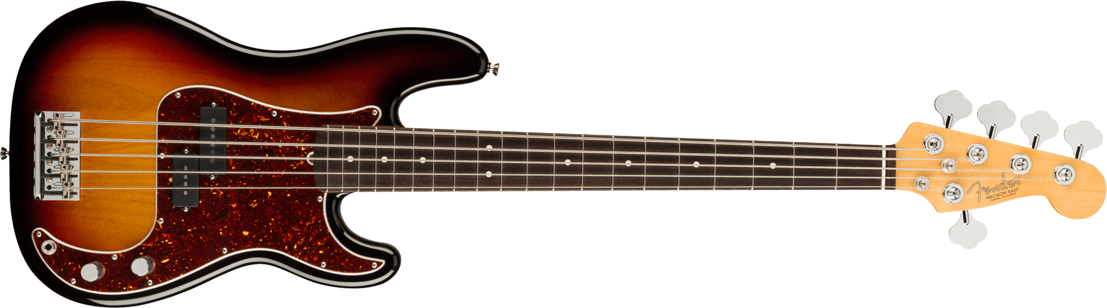 Fender Precision Bass V American Professional Ii Usa 5-cordes Rw - 3-color Sunburst - Solidbody E-bass - Main picture