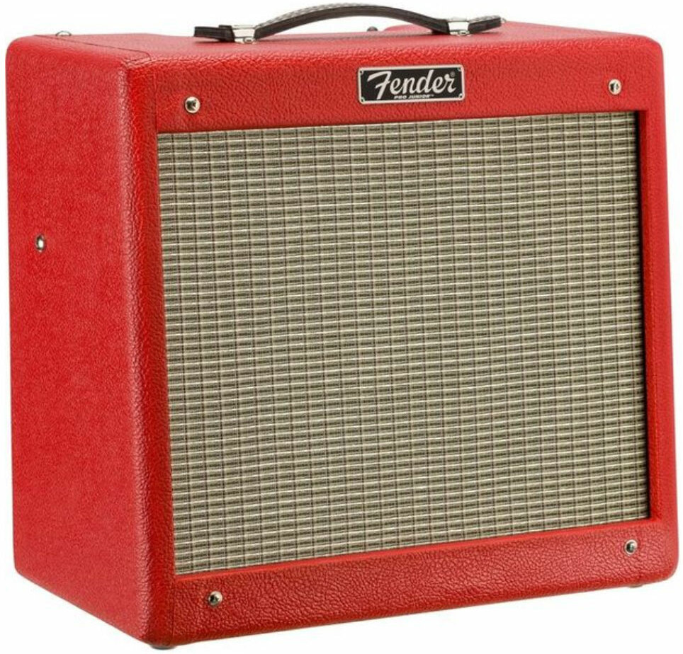 Fender Pro Junior Iv 15w 1x12 Fiesta Red - Combo für E-Gitarre - Main picture