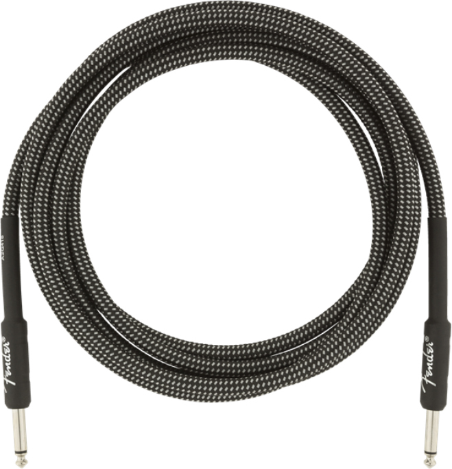 Fender Professional Instrument Cable Droit/droit 10ft Gray Tweed - Kabel - Main picture