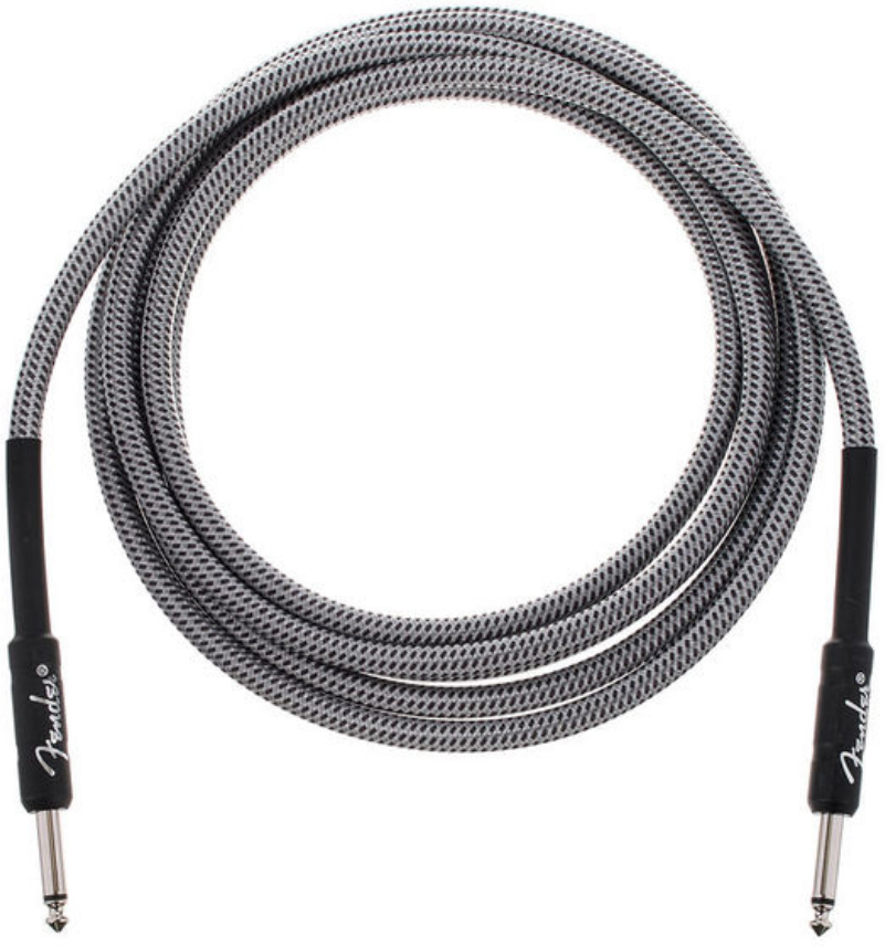 Fender Professional Instrument Cable Droit/droit 10ft White Tweed - Kabel - Main picture
