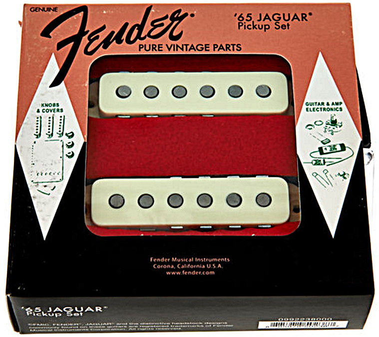 Fender Pure Vintage '65 Jaguar Pickups 2-set Alnico 5 - Gitarre Tonabnehmer - Main picture