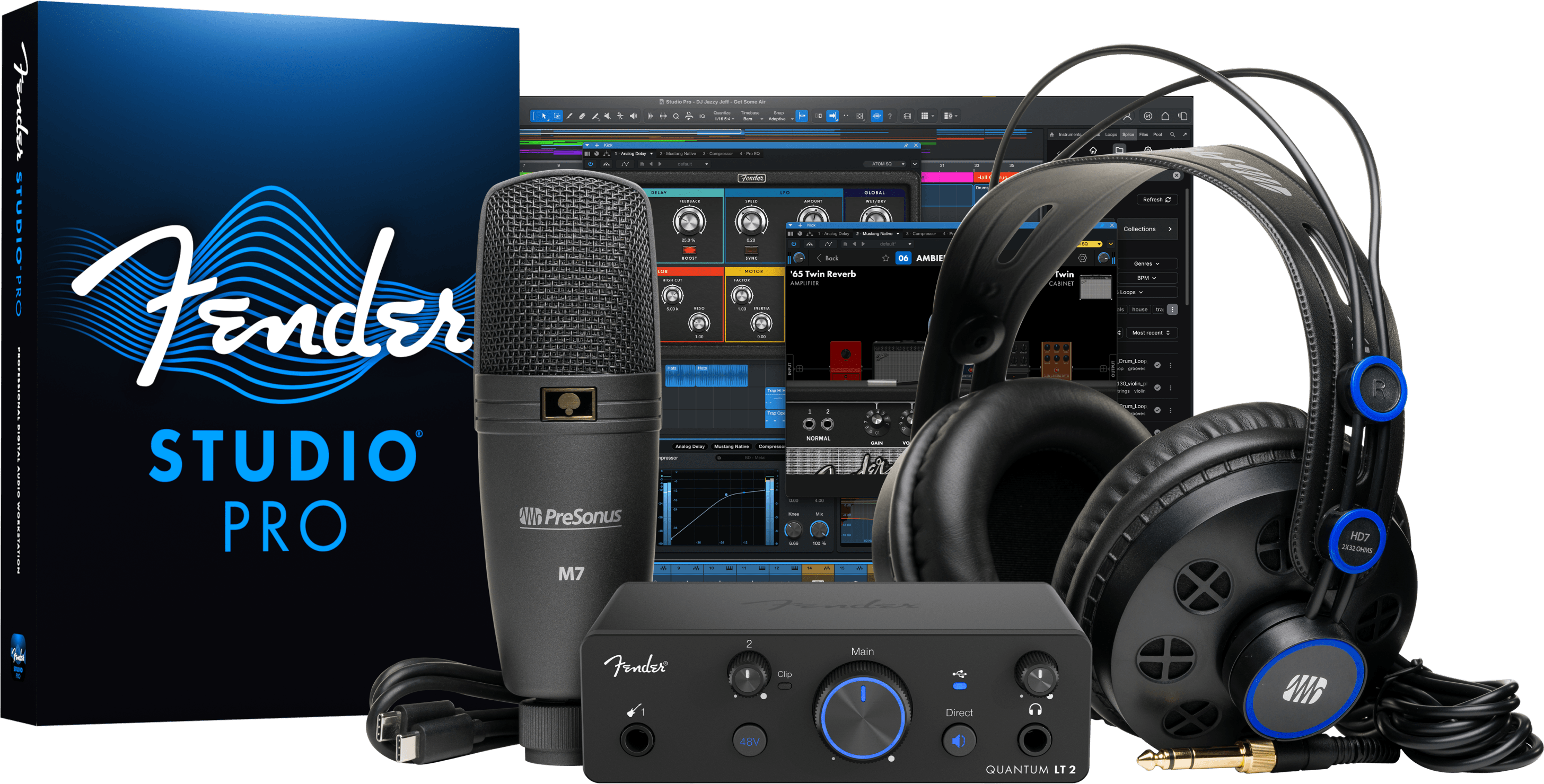 Fender Quantum Creator Bundle - Home Studio Set - Main picture