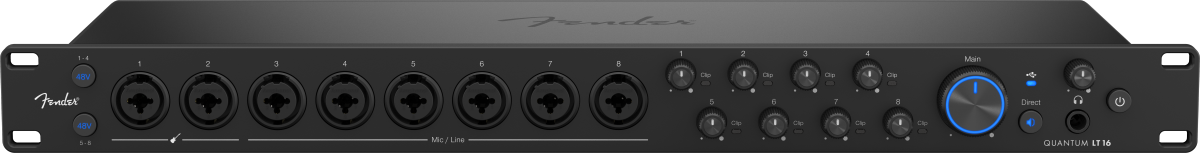 Fender Quantum Lt 16 Usb-c - USB audio interface - Main picture