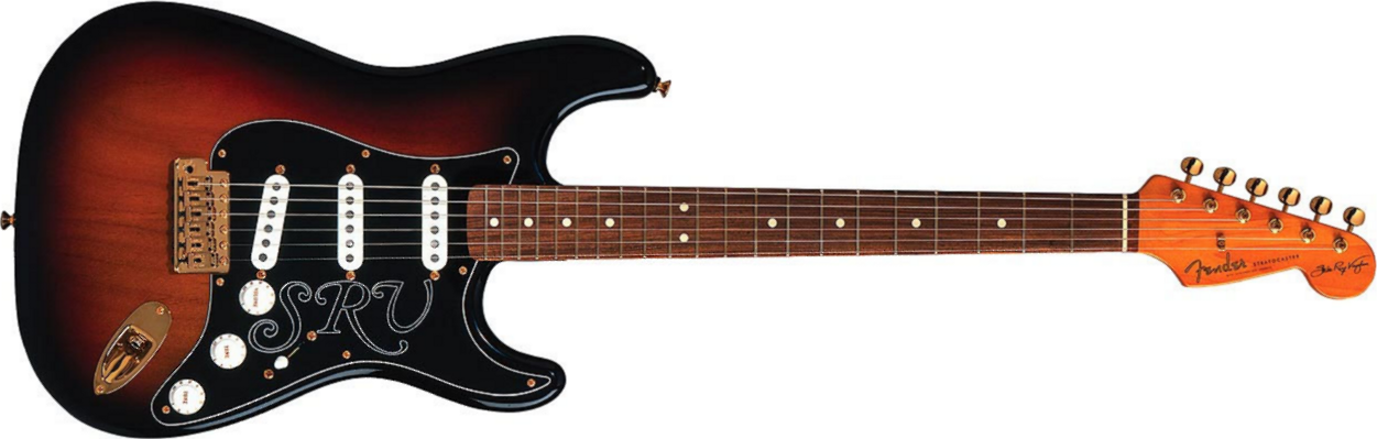 Fender Stevie Ray Vaughan Strat Usa Signature Sss Pf - 3-color Sunburst - E-Gitarre in Str-Form - Main picture