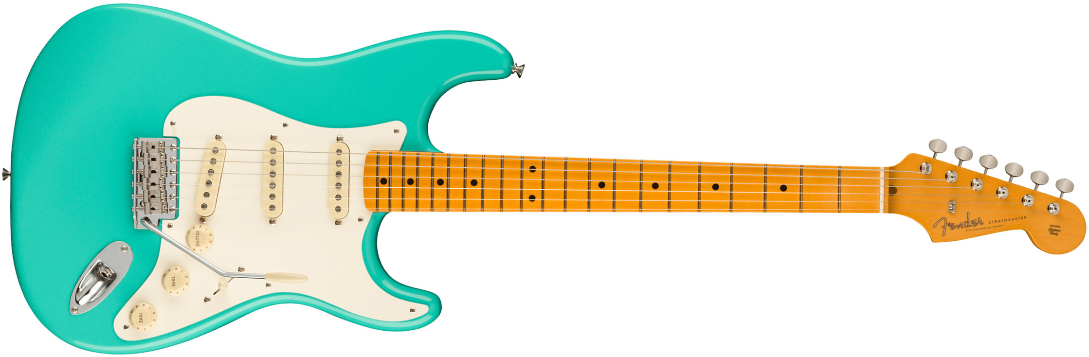 Fender Strat 1957 American Vintage Ii Usa 3s Trem Mn - Sea Foam Green - E-Gitarre in Str-Form - Main picture