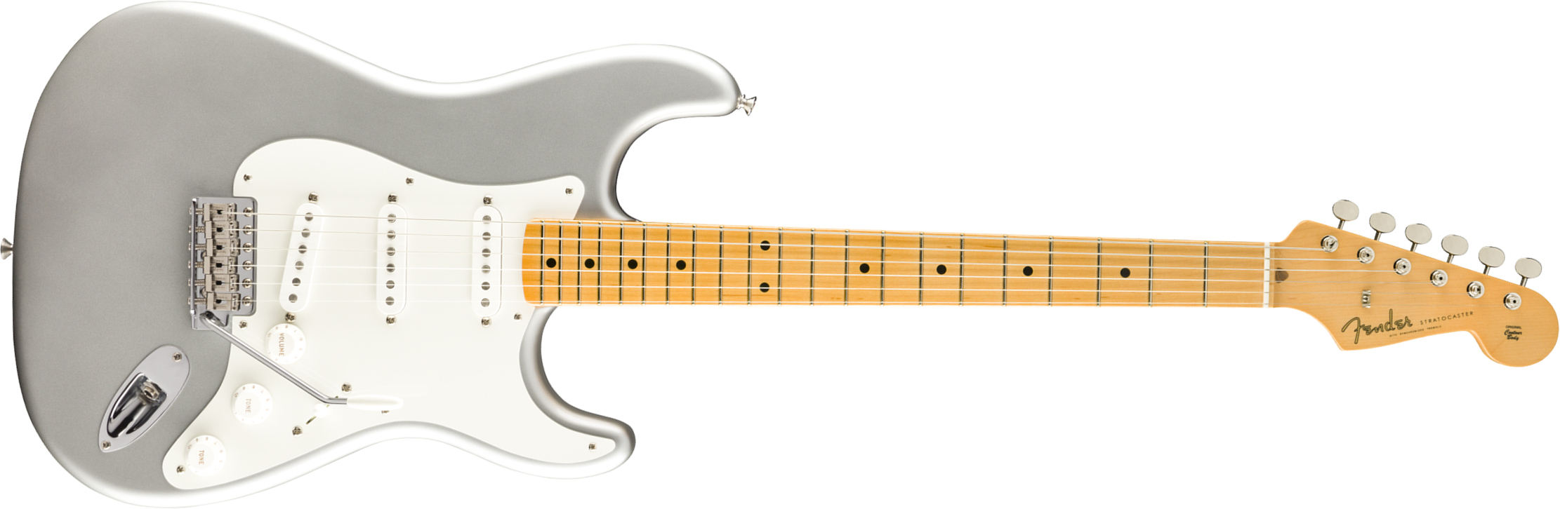 Fender Strat '50s American Original Usa Sss Mn - Inca Silver - E-Gitarre in Str-Form - Main picture
