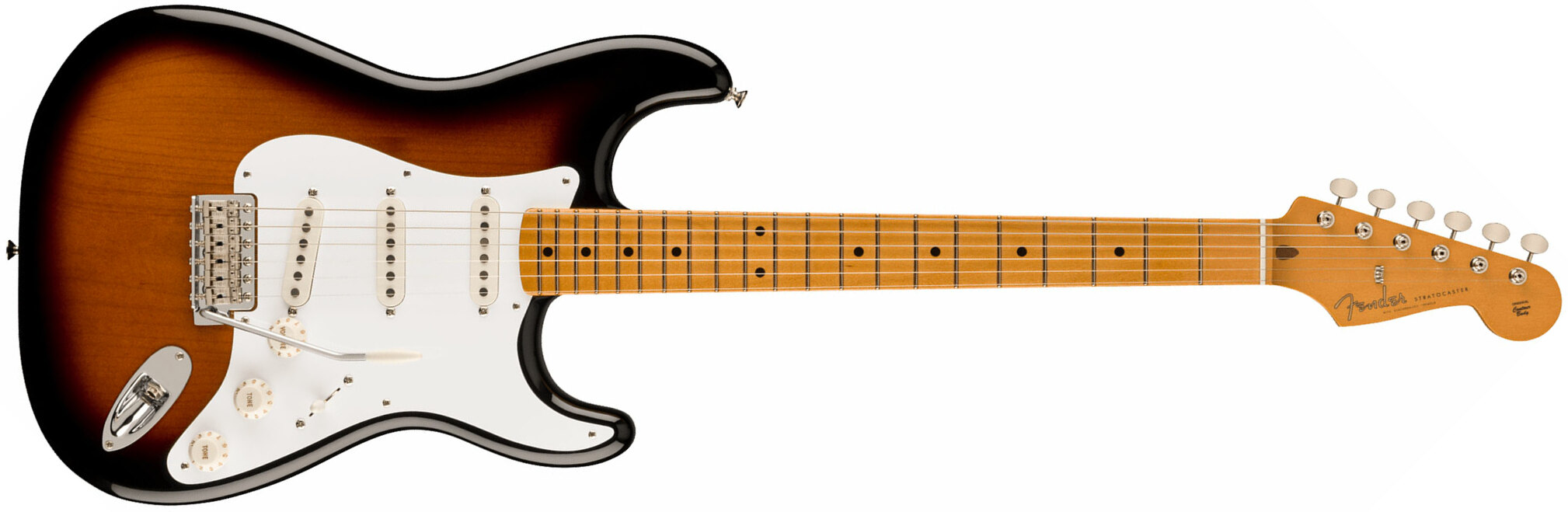 Fender Strat 50s Vintera 2 Mex 3s Trem Mn - 2-color Sunburst - E-Gitarre in Str-Form - Main picture