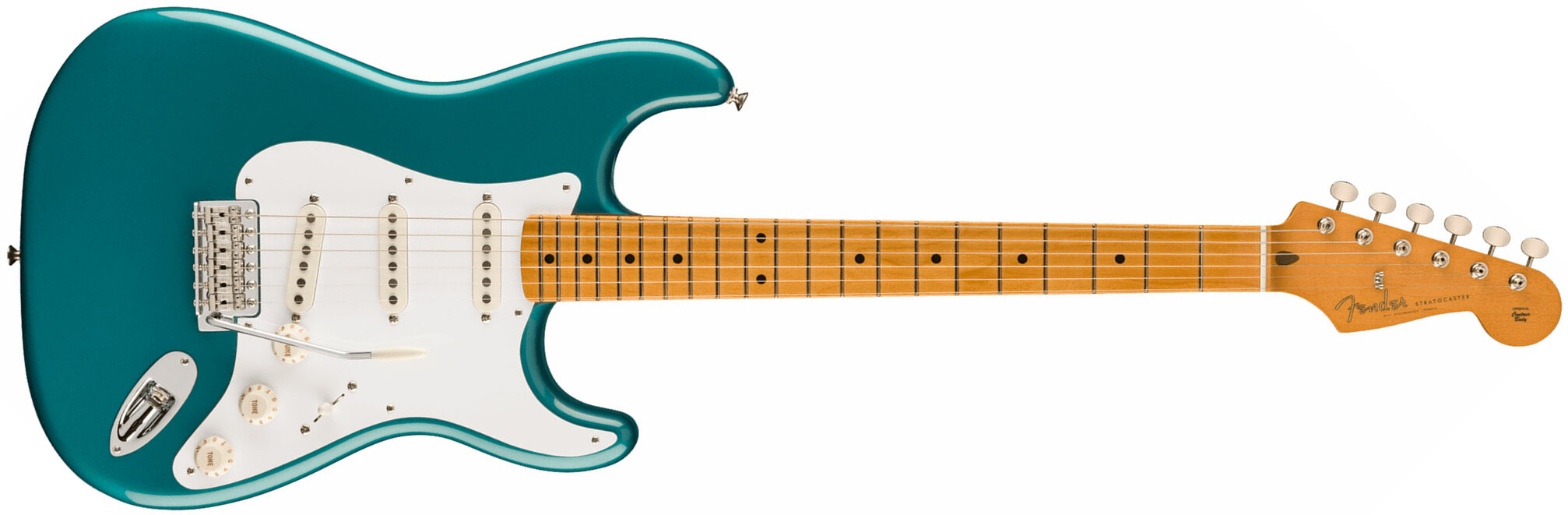 Fender Strat 50s Vintera 2 Mex 3s Trem Mn - Ocean Turquoise - E-Gitarre in Str-Form - Main picture