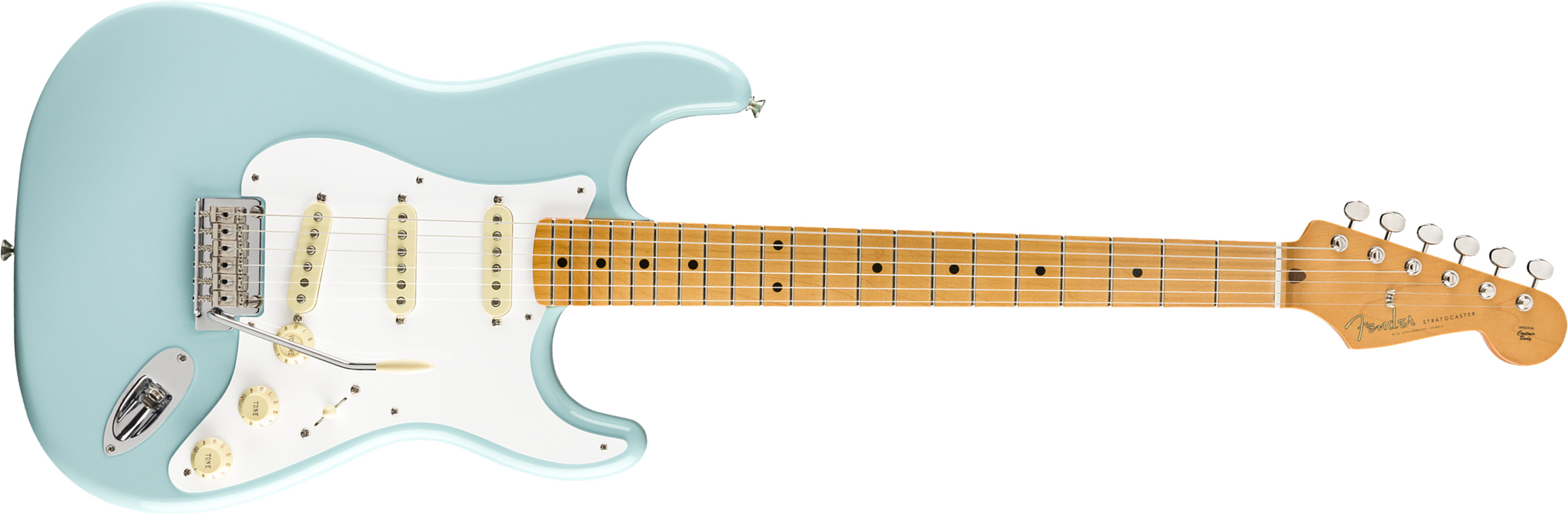 Fender Strat 50s Vintera Modified Mex Mn - Daphne Blue - E-Gitarre in Str-Form - Main picture