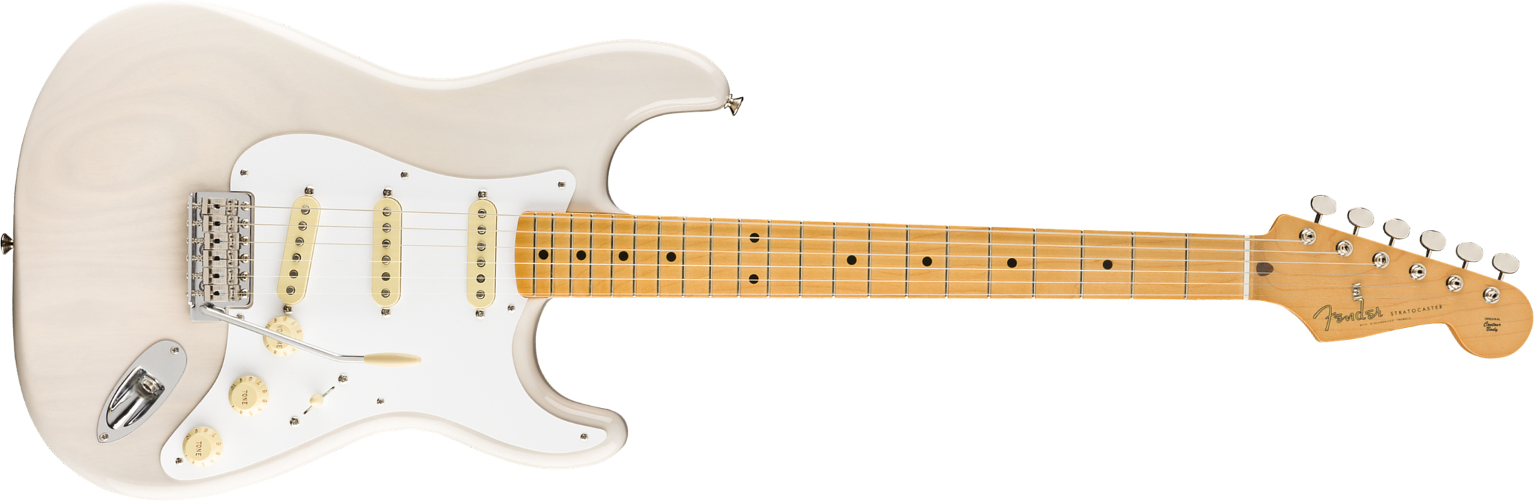 Fender Strat 50s Vintera Vintage Mex Mn - White Blonde - E-Gitarre in Str-Form - Main picture