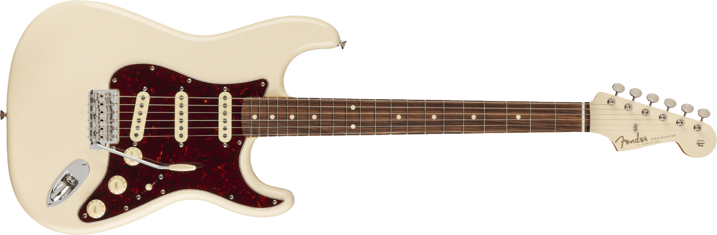 Fender Strat 60s Vintera Ltd Mex Pf - Olympic White - E-Gitarre in Str-Form - Main picture