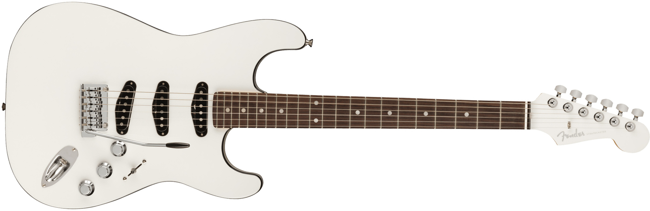 Fender Strat Aerodyne Special Jap 3s Trem Rw - Bright White - E-Gitarre in Str-Form - Main picture