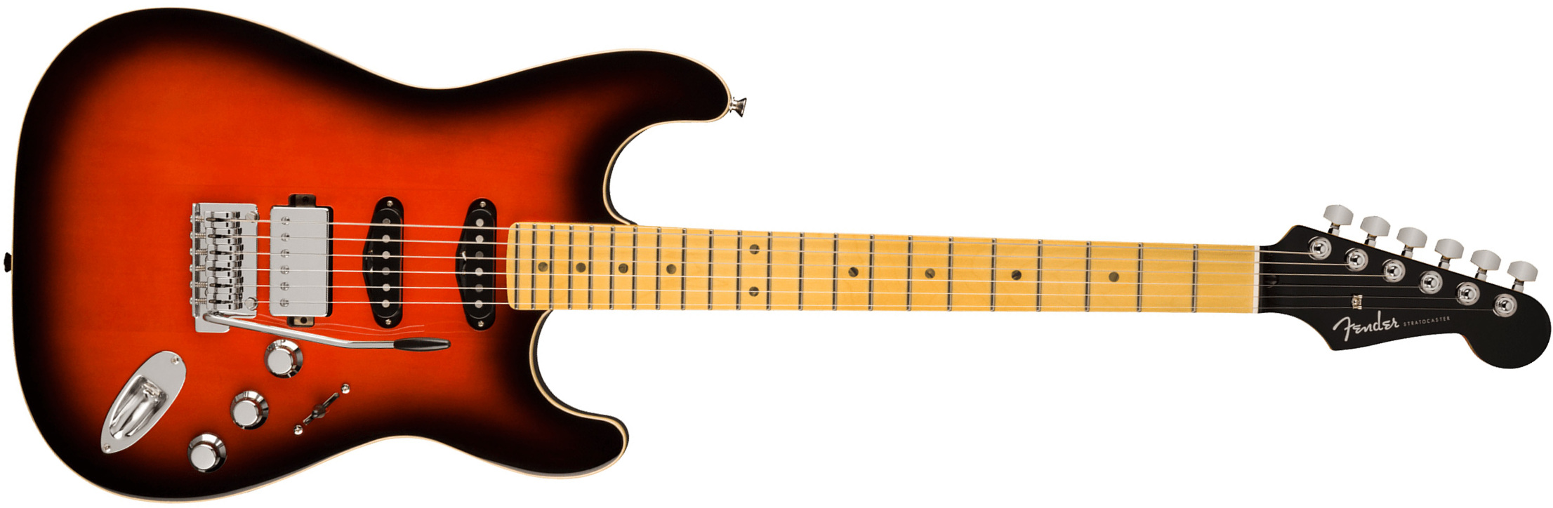 Fender Strat Aerodyne Special Jap Trem Hss Mn - Hot Rod Burst - E-Gitarre in Str-Form - Main picture