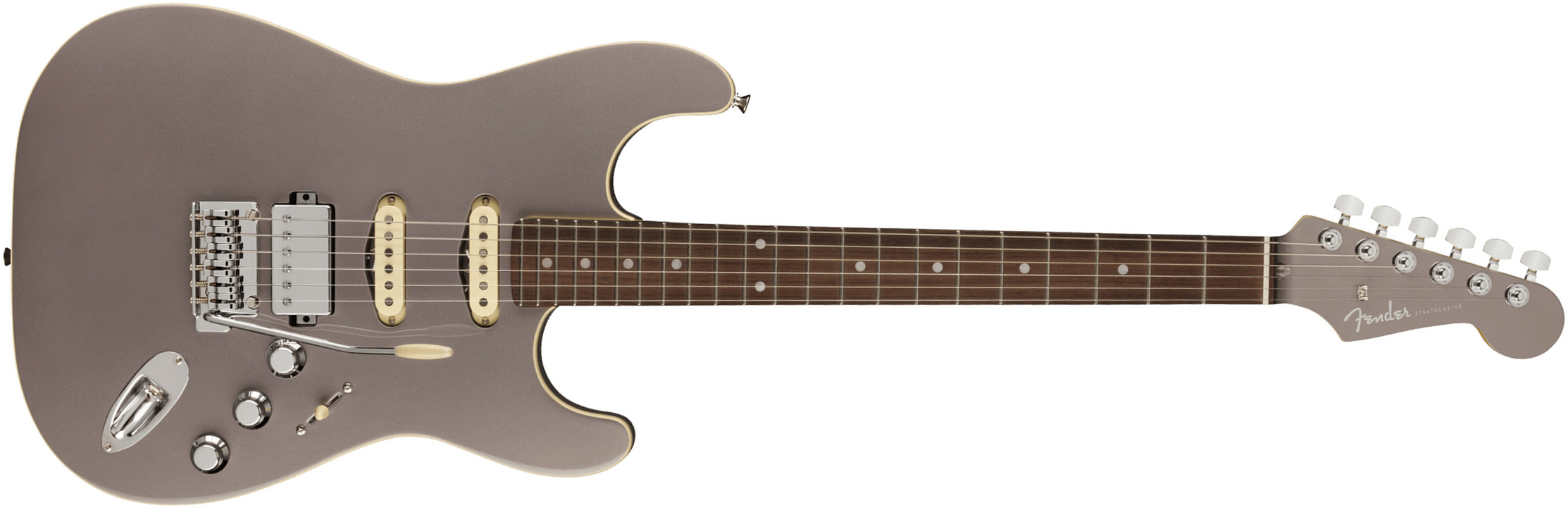 Fender Strat Aerodyne Special Jap Trem Hss Rw - Dolphin Gray Metallic - E-Gitarre in Str-Form - Main picture