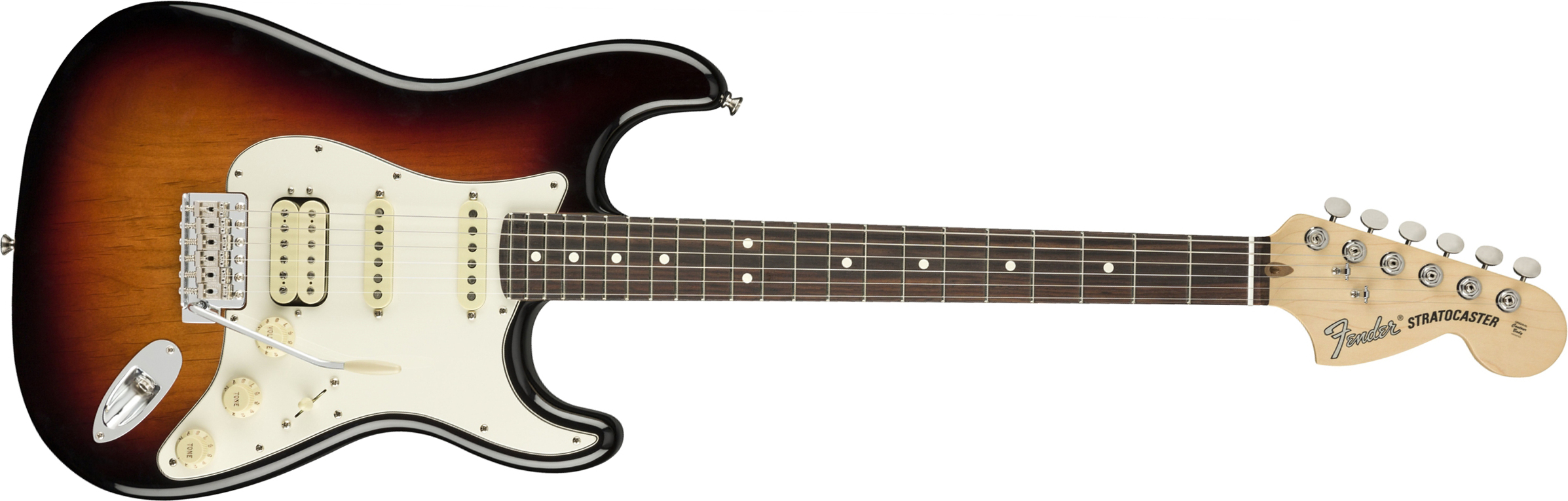 Fender Strat American Performer Usa Hss Rw - 3 Color Sunburst - E-Gitarre in Str-Form - Main picture