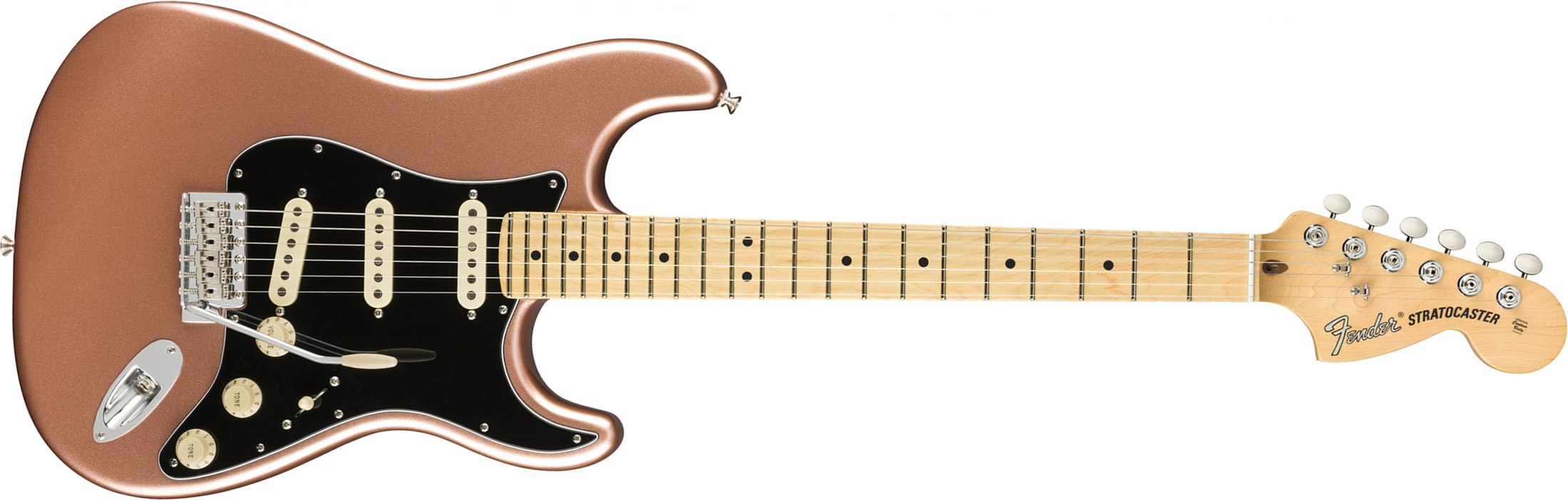 Fender Strat American Performer Usa Sss Mn - Penny - E-Gitarre in Str-Form - Main picture