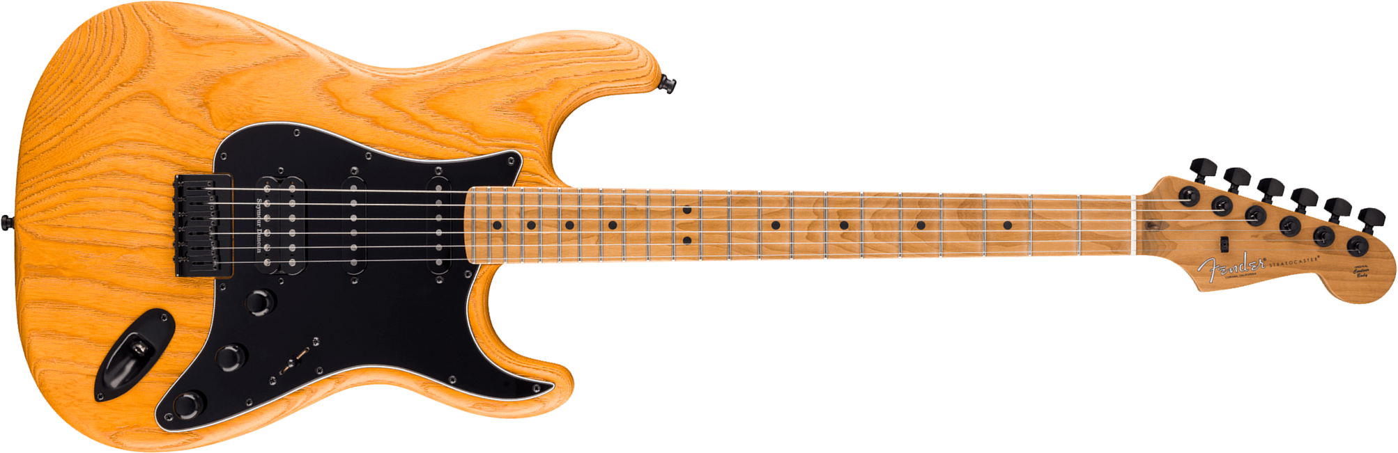 Fender Strat American Pro Ii Hss Ht Ltd Usa Seymour Duncan Ht Eb - Aged Natural - E-Gitarre in Str-Form - Main picture