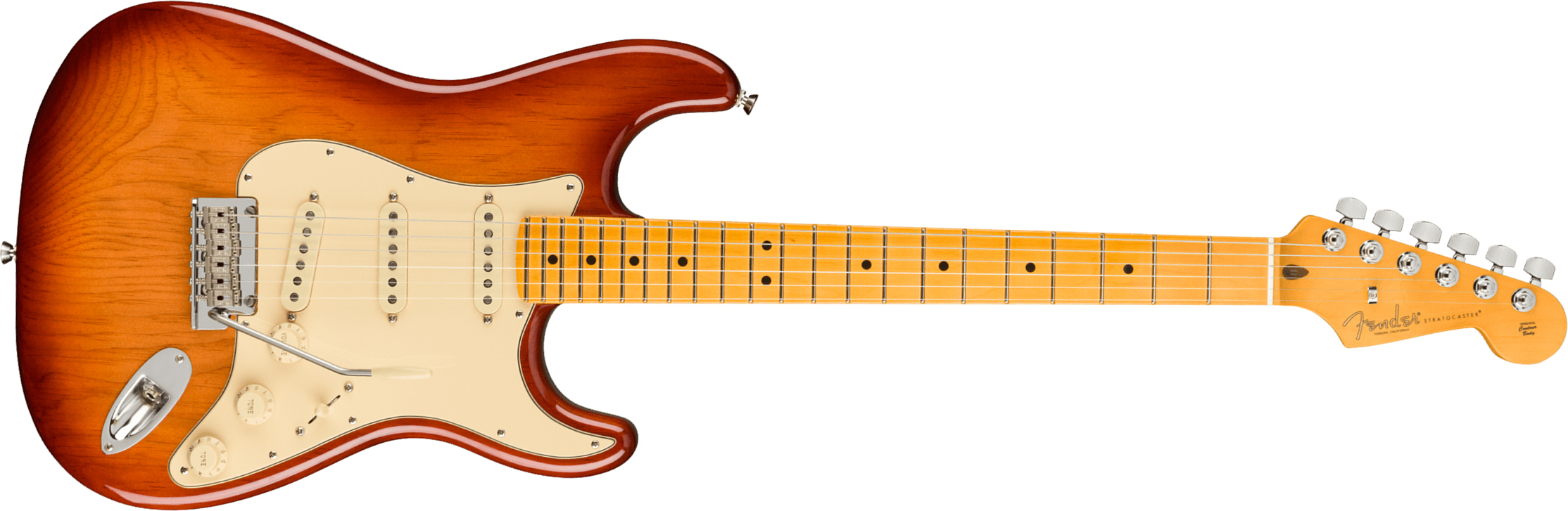 Fender Strat American Professional Ii Usa Mn - Sienna Sunburst - E-Gitarre in Str-Form - Main picture